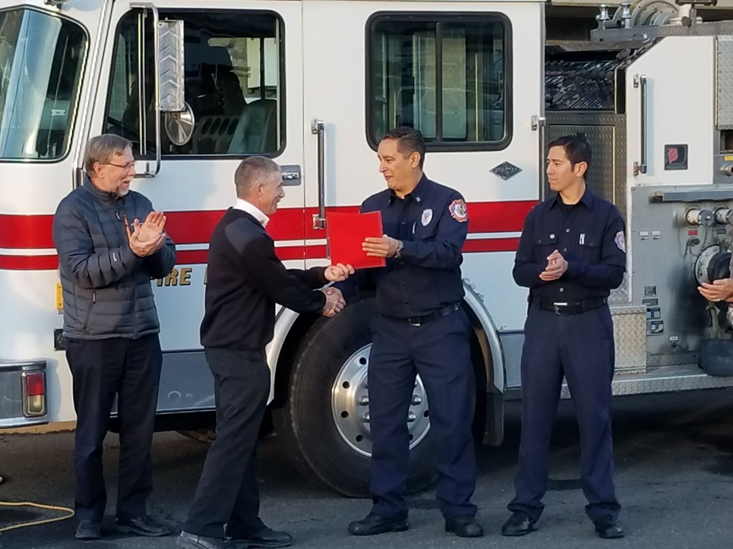 Yakima fire truck donation